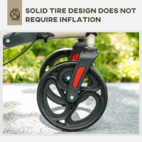 HOMCOM Folding Rollator with Cane Holder, Adjustable Handle Height and Aluminum Frame, 4 Wheeled Mobility Walker with Seat and Bag, Gold(m-8)