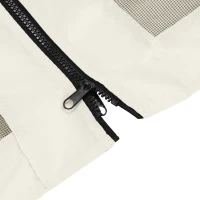 Outsunny Moustiquaires pour tonnelle barnum pavillon de jardin 3 x 4 m - lot de 4 moustiquaires zippées + crochets d'attaches(m-9)