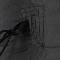 Outsunny Giant 10ft Halloween Inflatables Tall Ghost with Hat, Build-in LEDs Blow Up Scary Outdoor Decorations, for Party Yard Garden Lawn Decoration(m-9)