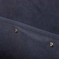 PawHut Pet Stairs Washable Fleece Faux Suede Cover 3 Step Dog Cat Foldable Portable Mobility Assistance 41 x 19cm Black(m-9)