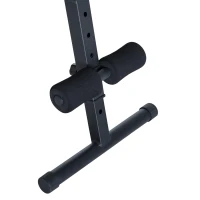 HOMCOM Ab Sit Up Bench Adjustable Abdominal Crunch Home Fitness Indoor Trainer Exercise Workout Machine(m-8)