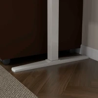 Vinsetto Marco de Escritorio de Pie Eléctrico de Altura Ajustable con Función de Memoria 110x60x71-116 cm Blanco(m-9)