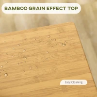 HOMCOM 3 Piece Bar Table Set, Breakfast Bar table and Stools with Storage Shelf, Drawer, Wire Basket and Wine Rack for Kitchen, Home Bar, Natural and White(m-6)