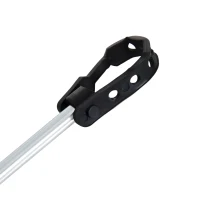HOMCOM Pied d'atelier Pliable vélo réparation support pied de montage pivotant 360° hauteur réglable argent(m-9)
