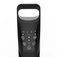 HOMCOM Ventilateur colonne silencieux 40 W 3 modes 3 vitesses, télécommande, oscillant 70°, minuterie et contrôle tactile(m-8)