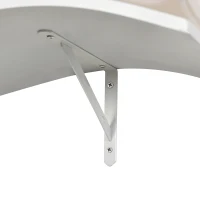 PawHut Juego de Escalada para Gatos de Pared de 3 Piezas con Caseta Plataformas Hamaca y Poste de Sisal Blanco(m-9)