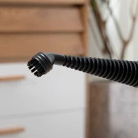 HOMCOM Handheld Steam Cleaner for Chemical Free Cleaning, Portable Multi-purpose Steamer with 9 Pieces Accessory for Kitchen, Bathroom, Window, Car Seat, Carpet, Sofa, 1050W, 350ML Tank, Grey(m-8)