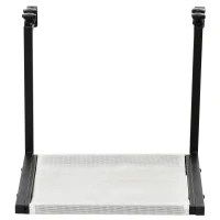 PawHut Hamac radiateur Chat Étagère Chat Lit Panier Chat Suspendue Murale pour Chat avec Coussin Amovible Cadre en Acier Convient au Chat Moins de 4,5 Kg(m-7)