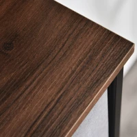 HOMCOM Commode Chiffonnier Meuble de Rangement 13 tiroirs en tissu pliants gris- structure acier noir(m-8)