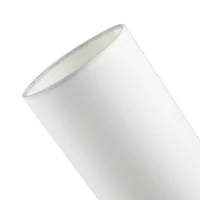 HOMCOM Lampe de table tactile dim. Ø 10,8 x 30H cm piètement métal chromé abat-jour coton polyester blanc(m-7)