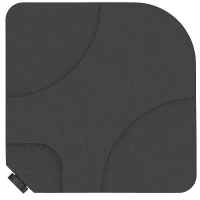 Outsunny 4 Pieces Parasol Base Stand Weights for Banana Hanging Cantilever Umbrella, Water and Sand Filled, Up to 72kg, Black(m-8)