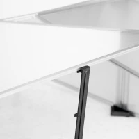 Outsunny Aluminium Cold Frame Greenhouse, Polycarbonate Grow House with Independent Opening Tops for Flower, Vegetable, Plants, 120 x 100 x 41cm, Silver(m-7)