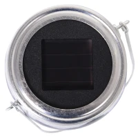 Outsunny Lumière de jardin solaire - pots mason jar 4 pièces - lanterne de verre solaire LED étanche norme IP 44 - lampes décoratives de jardin 4 couleurs(m-7)