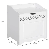 HOMCOM Mobiletto da Bagno in Legno(m-3)