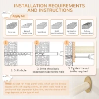 PawHut Wall Mounted Cat Shelves, with House, Hammock, Scratching Post - Oak Tone(m-6)