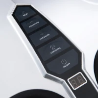 Homcom Appareil de Massage Shiatsu Gris 38 x 40 x 22 cm(m-8)