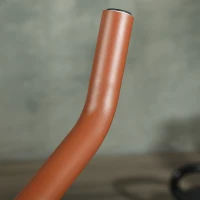 SPORTNOW Quiet Stationary Exercise Bike with Adjustable Resistance, Seat, White(m-9)