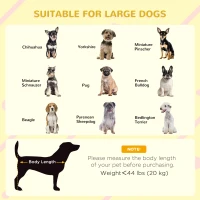 PawHut Wooden Outdoor Dog House with Asphalt Openable Top, Removable Floor, Clear Front Panel, Curtain, Light Grey(m-7)