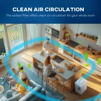 HOMCOM 30L Clothes Dryer Dehumidifier - White(m-8)