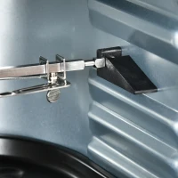 HOMCOM Digital Air Fryer with 8 Preset Modes, Rapid Air Circulation, 12L Air Fryer Oven with Memory Function, 1800W, Grey(m-9)