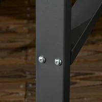 Outsunny 3-Seat Garden Swing Chair, Outdoor Canopy Swing with Removable Cushion, Adjustable Shade, and Slatted Bench, for Porch, Poolside, Backyard, Dark Grey(m-9)