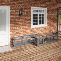 PawHut 150cm Cat Tunnel, Extra Long Cat Play Tunnel, Indoor Outdoor for Cat(m-10)