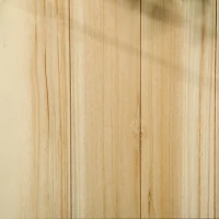 Outsunny Fioriera da Esterno Verticale in Legno con Foro di Drenaggio e Rivestimento Interno, 86x30x50 cm(m-8)