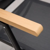 Outsunny Set Tavolo e Sedie da Giardino Pieghevoli e Regolabili per 4 Persone in Alluminio e Texteline, Nero(m-8)