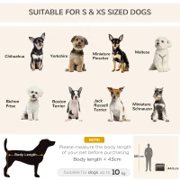 PawHut Foldable Pet Carrier, with Cushion, for Small Dogs and Cats(m-7)