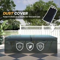 SPORTNOW 9FT Foldable Table Tennis Table, with Cover, Net, Paddles, Balls - Blue(m-7)