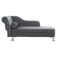 HOMCOM Sillón Relax con Cojín Almohada de Esponja Tapizado en Felpa 160x56x75cm(m-4)