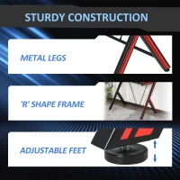 HOMCOM 120cm Computer Gaming Desk, Home Office Gamer Table Workstation with Cup Holder and Headphone Hook(m-6)