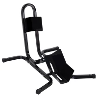 HOMCOM Blocca Ruota Moto Regolabile su 3 Livelli da 250 kg max in Metallo, 60x55x43 cm, Nero(m-7)