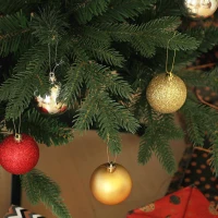 HOMCOM 5ft Artificial Spruce Christmas Tree - Green(m-9)
