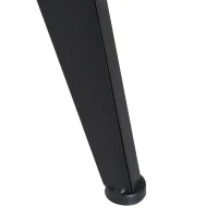 HOMCOM Sgabello da Bar Alto in Stile Industriale Regolabile in Altezza, Metallo e Legno, 39x41x49-64cm Marrone e Nero(m-8)