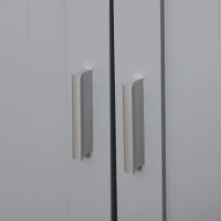 PawHut Wooden Cat Litter Box Enclosure Furniture with Adjustable Interior Wall & Large Tabletop for Nightstand, Grey(m-9)