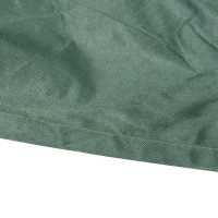 Outsunny Garden Patio Large Furniture Set Round Cover 600D Oxford Waterproof, Ф193 x 80H cm, Green(m-8)