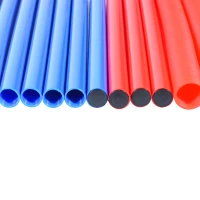 PawHut Agility sport pour chiens équipement complet obstacles et entrainement 11 pièces parcours agility chien avec sac de transport acier rouge et bleu(m-9)