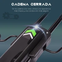 HOMCOM Go Kart a Pedales para Niños con Asiento Ajustable Neumáticos de Goma Freno de Mano Carga 50 kg 121x58x61 cm Blanco(m-7)