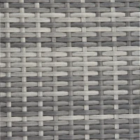 Outsunny Rattan Garden Furniture Outdoor Patio 5 Piece Wicker Weave Sofa Set with Storage,  Cushioned, 3-Seater Sofa + 2 Single Chairs + Foot Stool + Coffee Table(m-8)