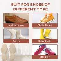 HOMCOM 3 Pairs Electric Shoe Dryer, Wall Mounted Shoe Warmers with Constant Temperature for Boots, Leather Shoes, Socks, White(m-5)