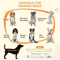 PawHut 80cm Dog Crate Furniture with Removable Cushion for Large Dogs- Grey(m-4)