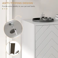 HOMCOM Shoe Storage Cabinet, Modern Shoe Cupboard with Open Shelf, Adjustable Shelf, 6 Vents, Shoe Rack for 12 Pairs of Shoes(m-7)