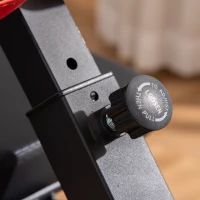 HOMCOM Banco de Pesas Multifuncional Banquillo de Gimnasio Completo Respaldo Inclinable en 3 Posiciones 64x146x73,5-85 cm Negro(m-8)