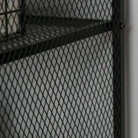 HOMCOM Printer Stand Home Office Mobile Storge File Cabinet Organizer with Castors, Door, Walnut Brown(m-7)