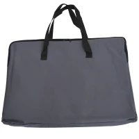 PawHut Transportin con Bolsa Transporte Perro Gato S (46 x 36 x 41) Mascotas Plegable Viaje Gris(m-8)