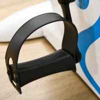 SPORTNOW Mini vélo d'appartement pédales statiques pédalier d'appartement avec 12 vitesses réglables télécommande et écran LCD(m-8)