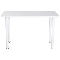 HOMCOM Mesa de Comedor Mesa de Cocina Multifuncional Escritorio Mesa Auxiliar 120x60x76cm Madera(m-7)