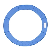 HOMCOM 10FT Trampoline Pad, Φ305cm Trampoline Accessories Surround Safety Pad Foam Padding Pads Replacement Spare, Blue(m-1)