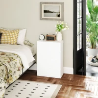 HOMCOM Chest of Drawers, 4-Drawer Storage Cabinets, Modern Dresser, Storage Drawer Unit for Bedroom(m-10)